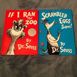 Banned Dr Seuss children books -Rare - Vintage